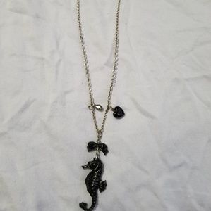 Tarina Tarantino seahorse necklace